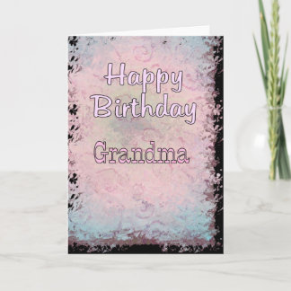Carte Bonne grand-mère d'anniversaire