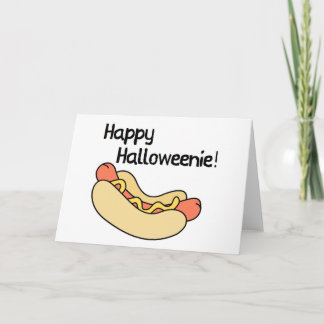 Carte Bonne Halloweenie !