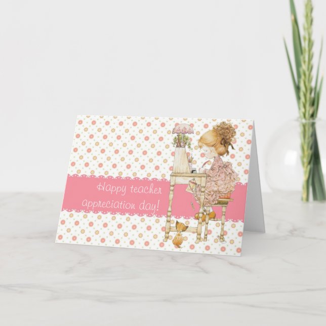 Carte Bonne journée d'appréciation des enseignants ! (Devant)