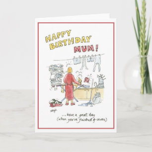 Carte Bonne maman d'anniversaire