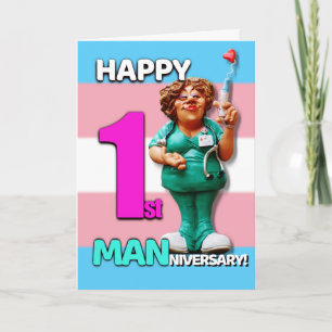 Carte Bonne Manifestation - Premier Anniversaire Sur T