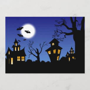 Carte Bonne nuit d'Halloween