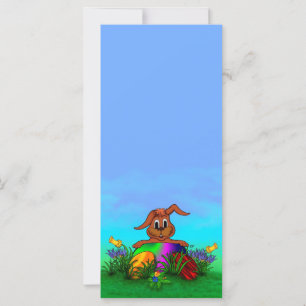 Carte Bonne Pâques ! Lapin de Pâques