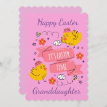 Bonne Petite-fille de Pâques