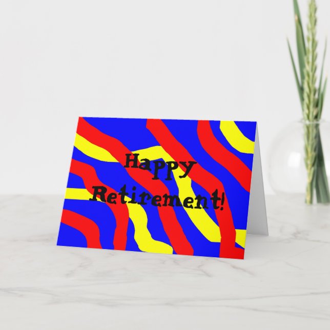 Carte Bonne retraite ! (Devant)