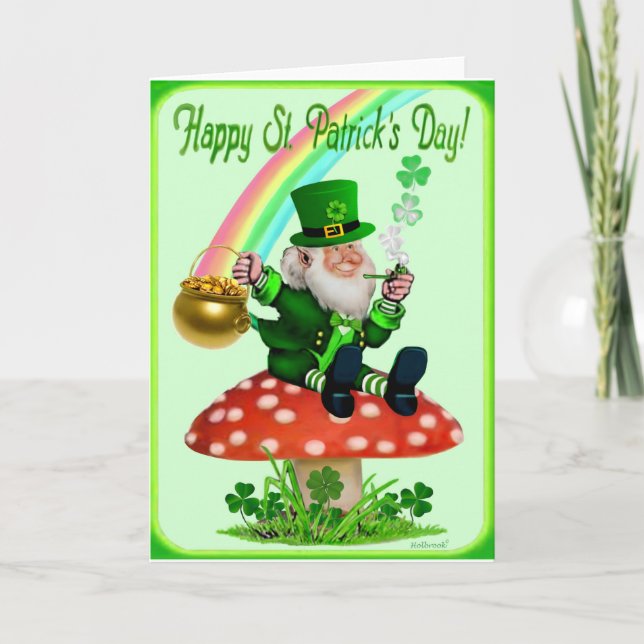 Carte Bonne Saint Patrick's Day (Devant)
