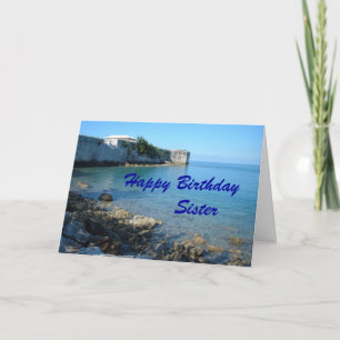 Carte Bonne soeur d'anniversaire