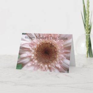 Carte Bonne soeur de la Fête des Mères