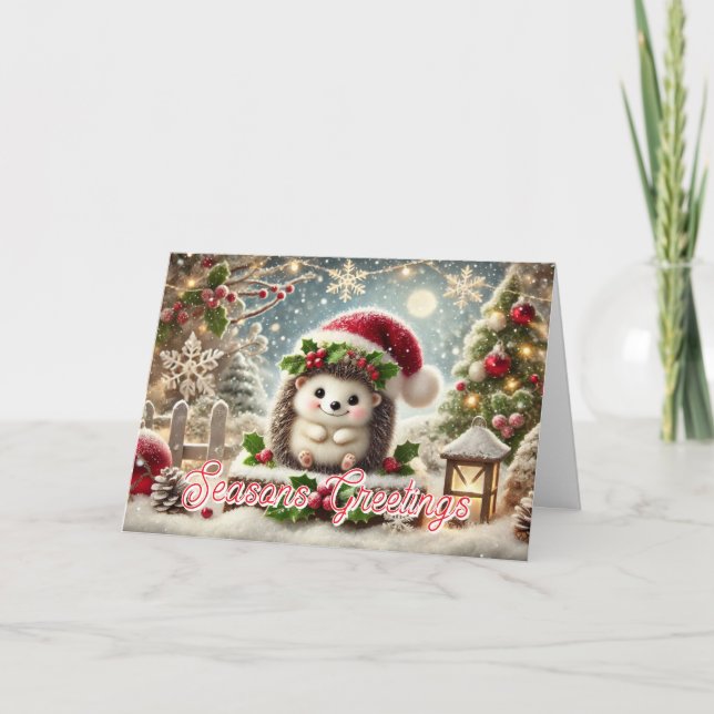 Carte Bonnes Fêtes (Devant)