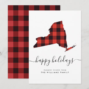 Carte BONNES VACANCES Chaleureuses De New York