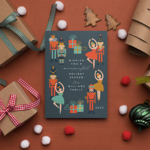 Carte BONNES VACANCES Le Ballet Casse-Noisette