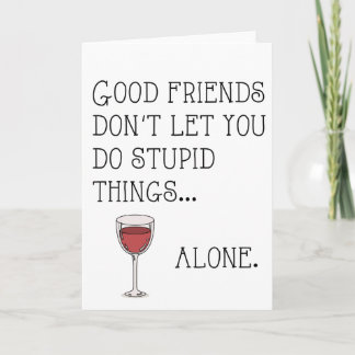 Carte Bons amis…