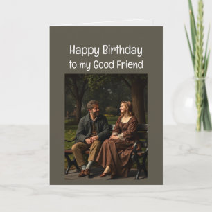 Carte Bons amis Amour d'anniversaire