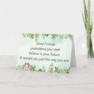 Carte Bons amis Comprendre Noël inspirant