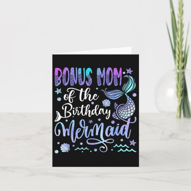 Carte Bonus Maman De L'Anniversaire Fête Anniversaire Fi (Devant)