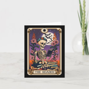 Carte Book Lover Tarot Card The Reader Mystic Funny Skin