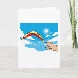 Carte Boomerang Sports Ventians Rétro Boomerang Boomeran