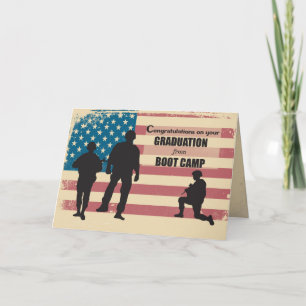 Carte Bootcamp - Soldats aux diplômes sur l'Amérique en