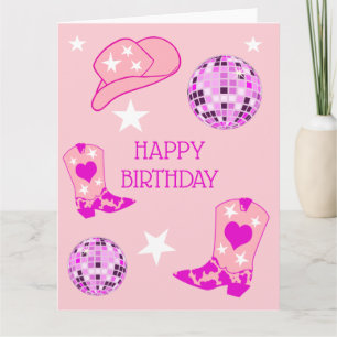 Carte Boots Casquette de balle rose moderne de la boîte 