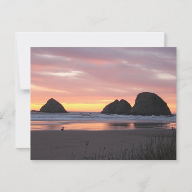 Carte Bord de mer, Oregon (Devant)