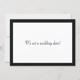 Carte Bordure de bande noire