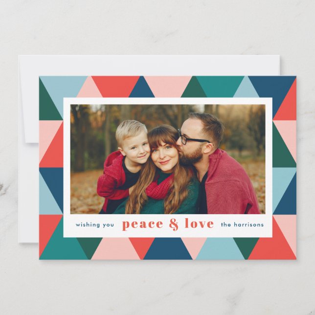 Carte Bordure géométrique (Devant)