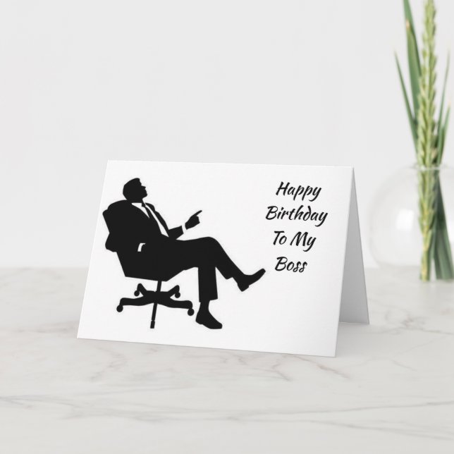 CARTE *BOSS* PROFITEZ DE VOTRE ANNIVERSAIRE (Devant)