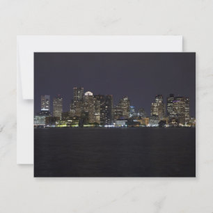 Carte Boston Skyline