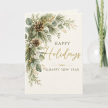 Botanica d'hiver Élégant Pin & Eucalyptus Fêtes