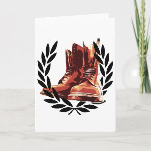 Carte bottes de peau