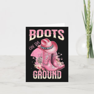 Carte Bottes Roses Sur Da Grace Western Cowgirl Casquett