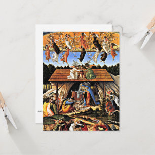 Carte Botticelli - La Nativité Mystique
