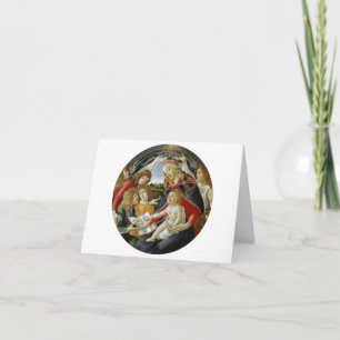Carte Botticelli Madonna et Jesus Magnificat