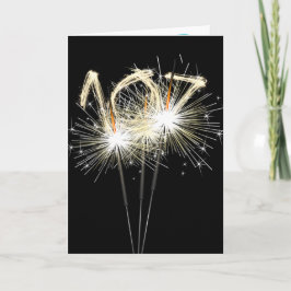 Carte Bougies d'anniversaire 107 ans sur fond noir