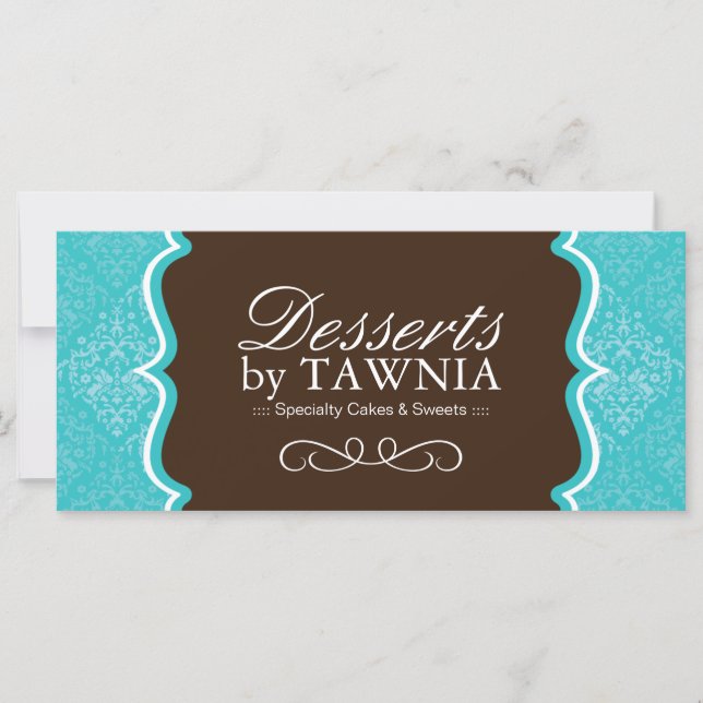 Carte Boulangerie Damask certificat cadeau (Devant)