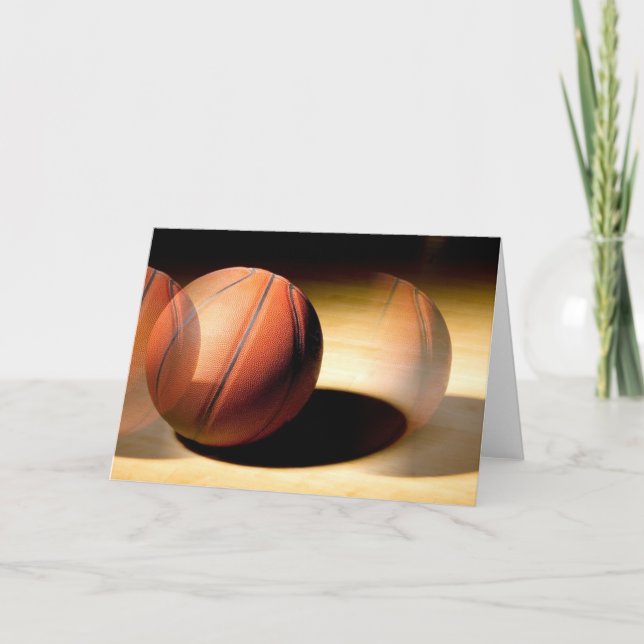 Carte Boule de basket-ball (Devant)