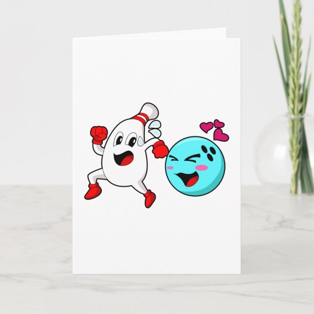 Carte Boule de bowling Bowling (Devant)