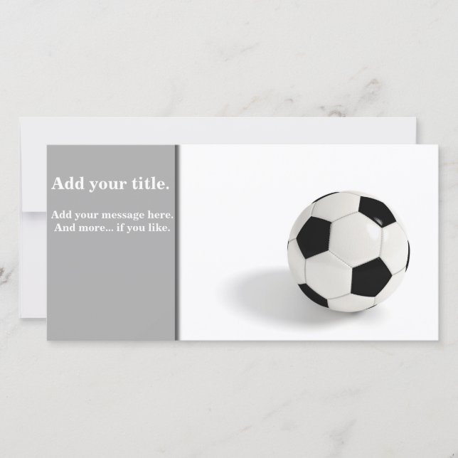 Carte Boule de football (Devant)