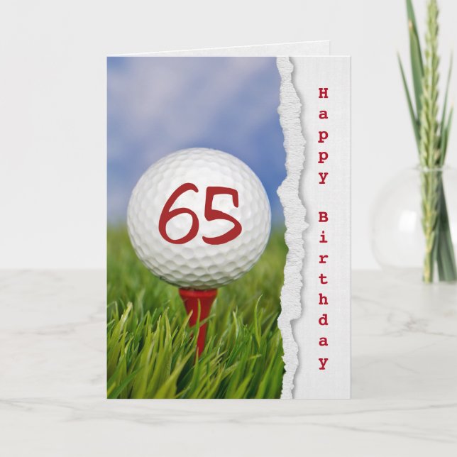 Carte boule de golf sur la pièce en t pour le (Devant)