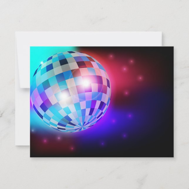 Carte Boule Disco (Devant)
