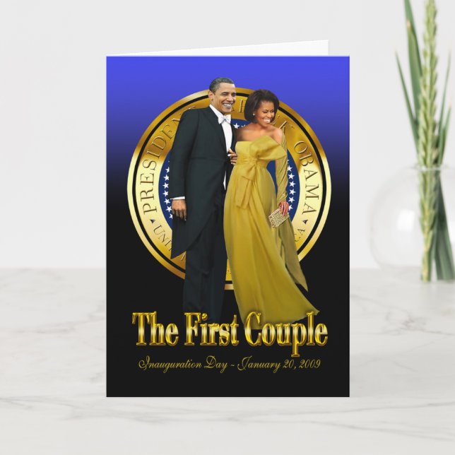 Carte Boule inaugurale - le premier couple (Devant)