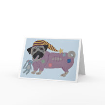 Bouledogue en pyjama