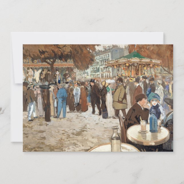 Carte Boulevard de Clichy | Louis Abel-Truchet (Devant)