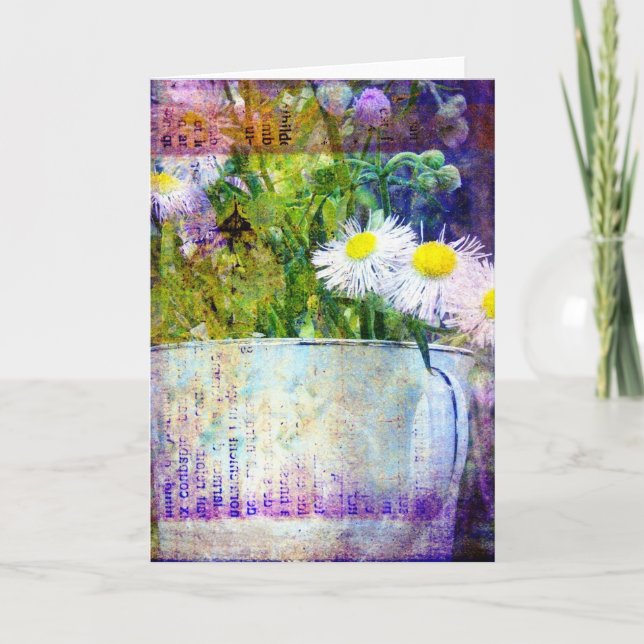 Carte Bouquet de fleurs à Teacup Toutes les occasions (Devant)