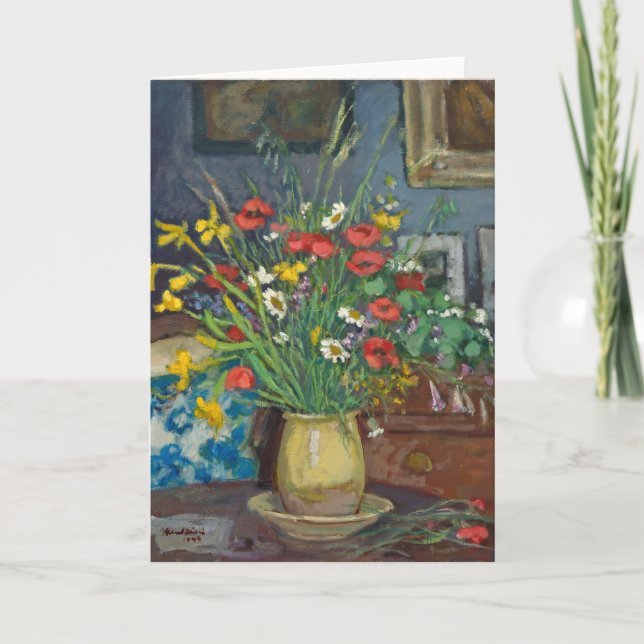 Carte Bouquet de Fleurs | Albert André (Devant)