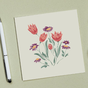 Carte Bouquet de fleurs Délicat arrangements floraux