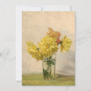 Carte Bouquet de fleurs jaunes Edward Herbert Barnard