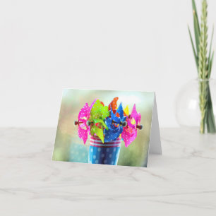 Carte Bouquet de roues