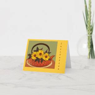 Carte Bouquet de thé