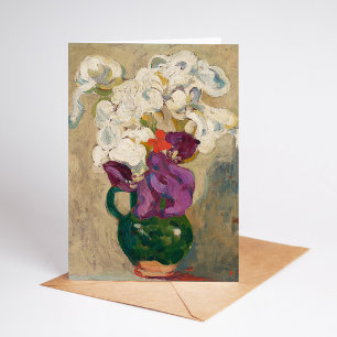 Carte Bouquet d'Iris   Louis Valtat